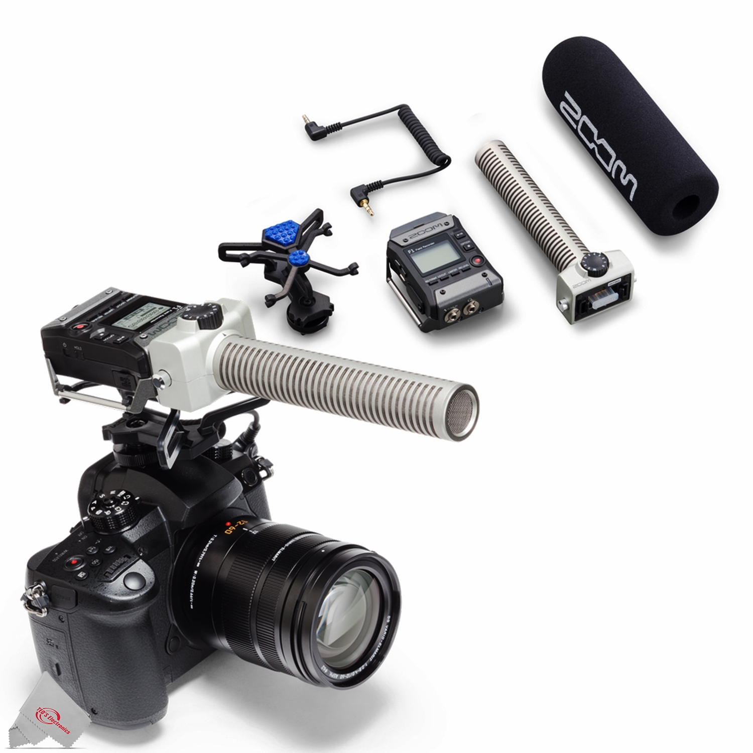Zoom F1-SP 2-Input / 2-Track Portable Field Recorder with Zoom F1-SP 2-Input / 2-Track Portable Field Recorder with