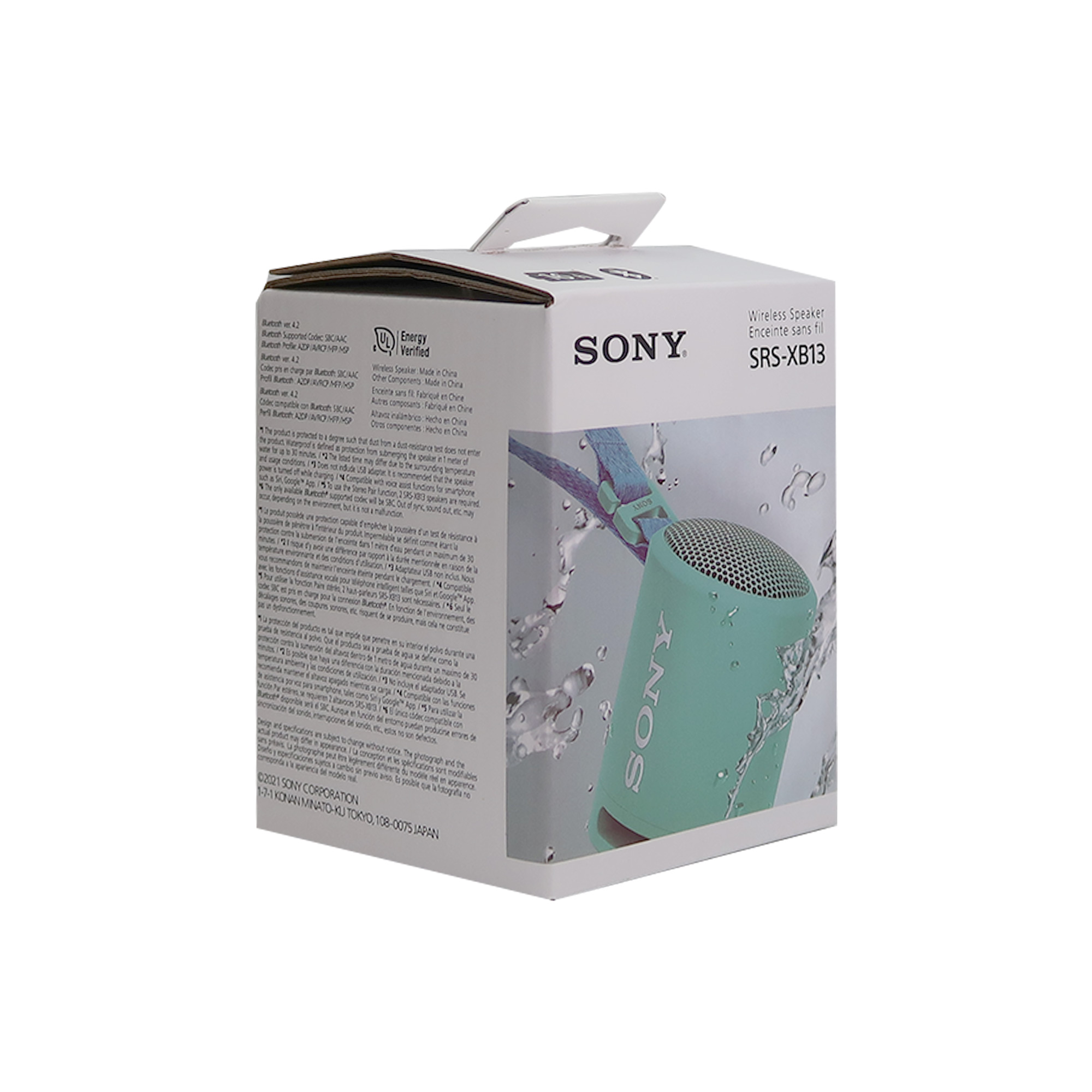Sony SRS-XB13 Extra Bass Portable Waterproof Wireless Speaker