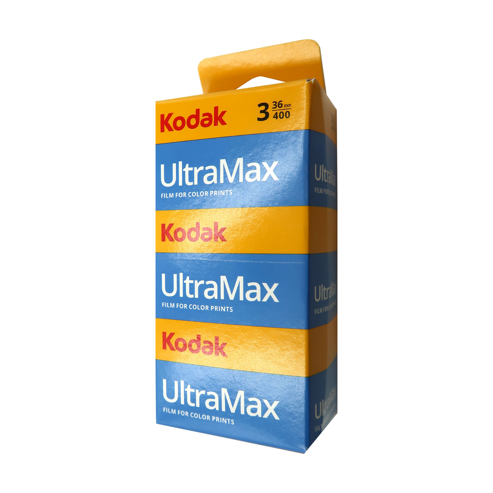 3x Kodak UltraMax Unit 400 Color Negative Film (35mm, 36 Exposures