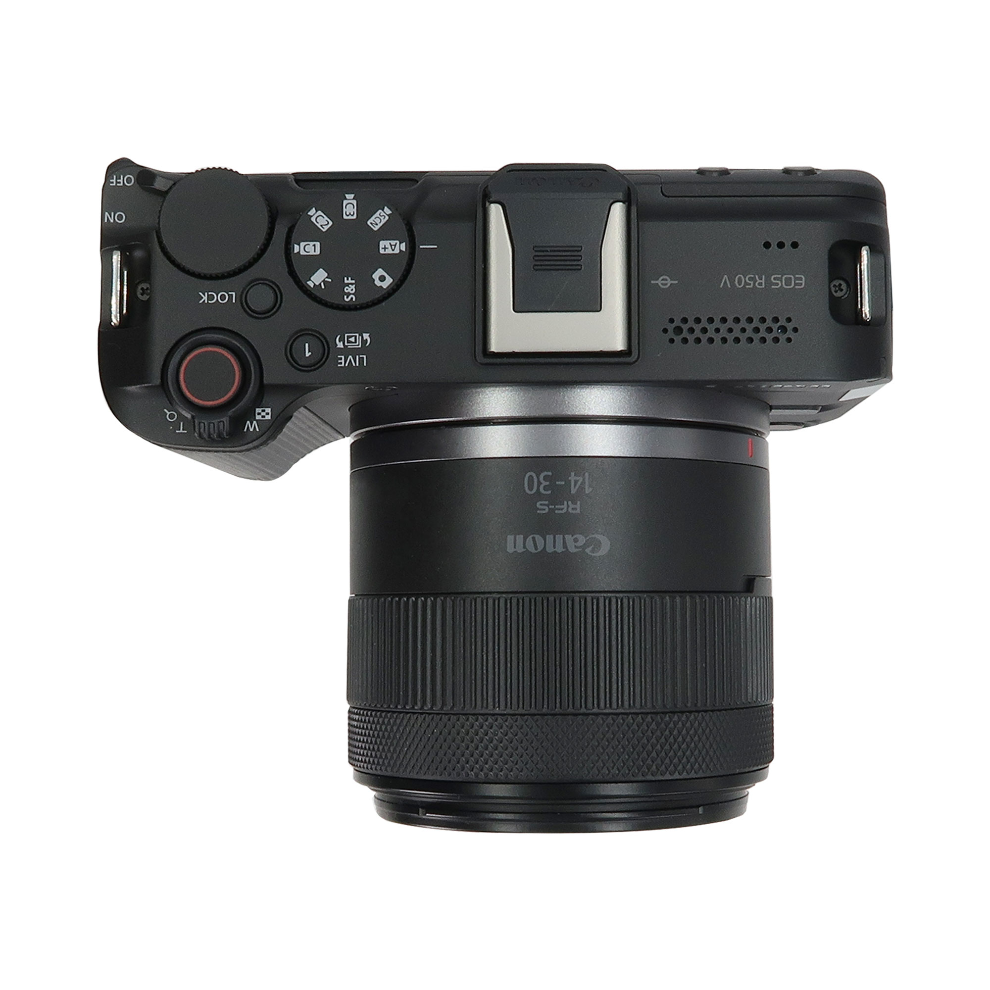 Canon EOS R50 V Mirrorless Camera with Canon RF-S 14-30mm f/4-6.3 IS ...
