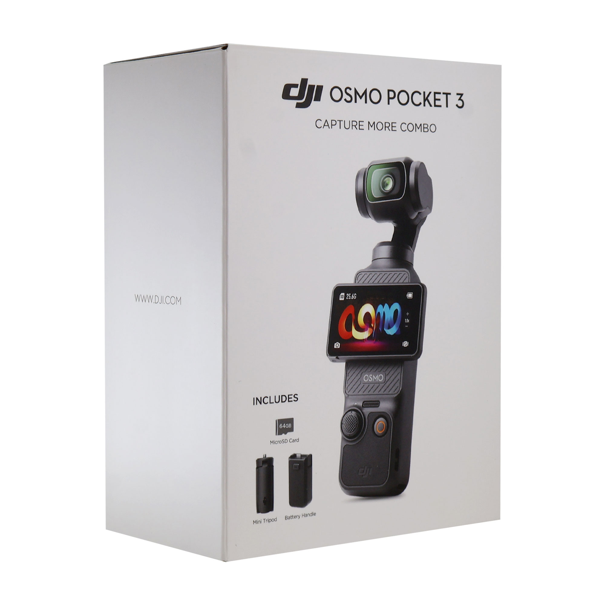 DJI Osmo Pocket 3 Capture More Combo – 4K/120fps Vlogging Camera