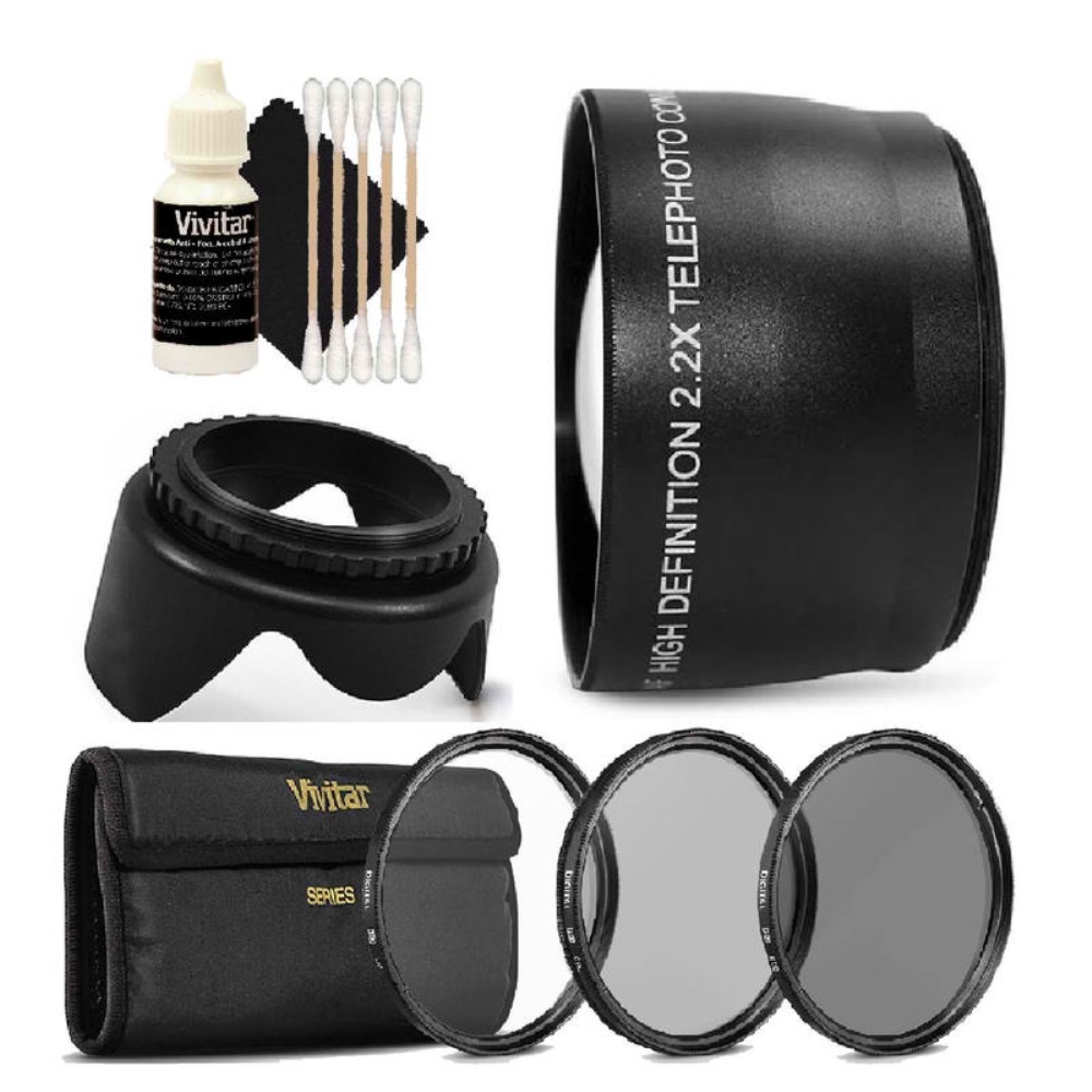 52mm Telephoto Lens Kit For Canon Eos 700d 1200d And All Canon