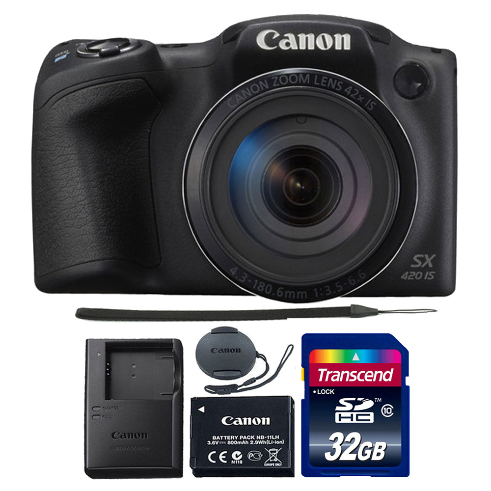 CNNSX420321US Canon PowerShot SX420 IS 20.0MP BuiltIn WiFi / NFC