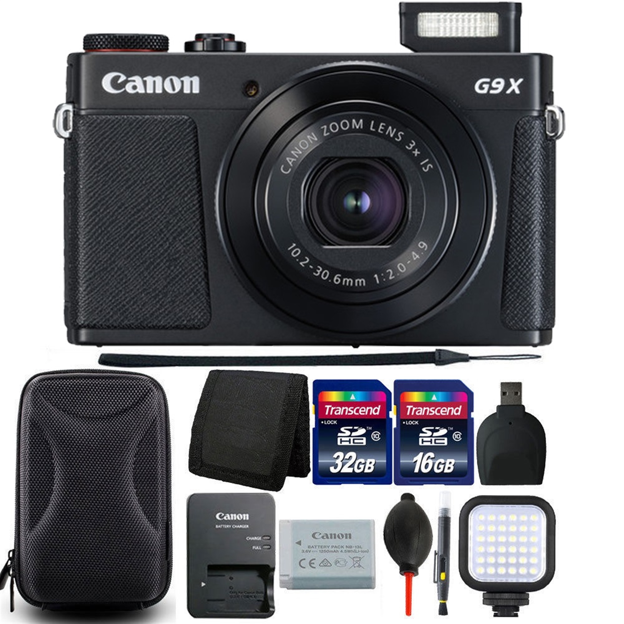 Canon PowerShot G9 X Mark II 20.1MP Digital Camera with 48GB Accessory Bundle 718174962658 eBay Canon PowerShot G9 X Mark II 20.1MP Digital Camera with 48GB Accessory Bundle 718174962658 eBay