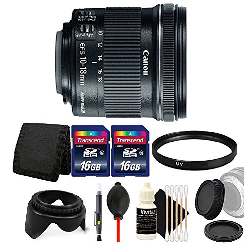 Canon Ef S 10 18mm F 4 5 5 6 Is Stm Lens For Canon Eos Rebel 60d 70d 77d 80d Ebay