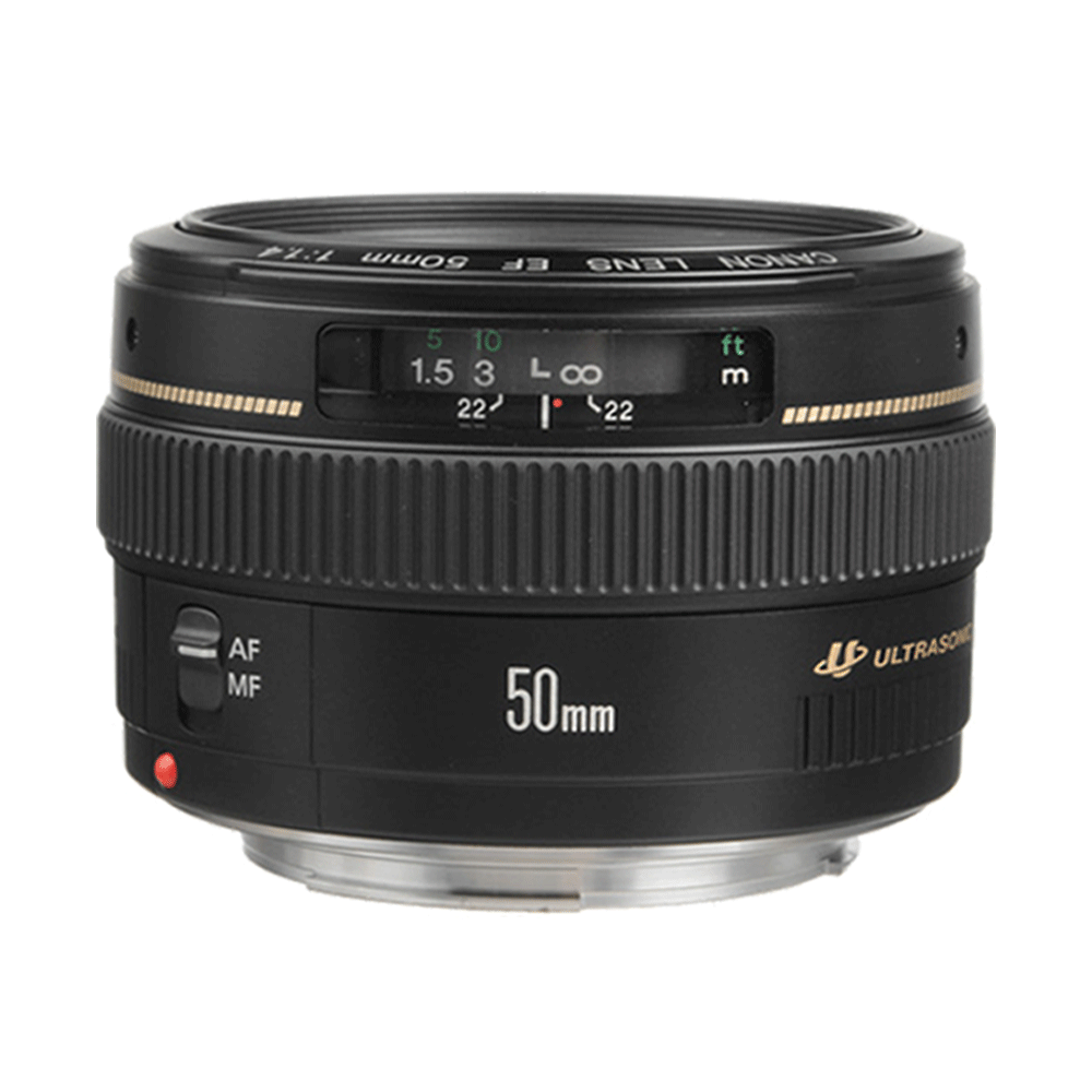 Canon EF 50mm f/1.4 USM Lens Kit Accessories for Canon T3i T2i T1i