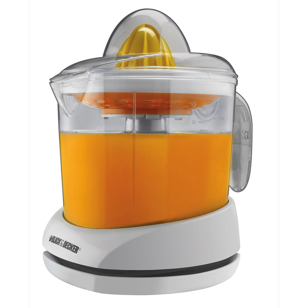 BLACK+DECKER CJ625 30-Watt 34-Ounce Citrus Juicer, White | eBay