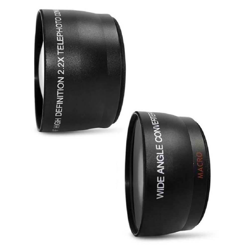 Dust Blower Flash Soft-Light Cover Lens Pen Telephoto and Wide Angle Lens 3pc Cleaning Kit Tulip Lens Hood 58mm UV CPL ND
