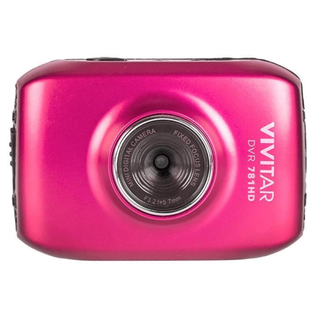 Vivitar DVR781HD HD Waterproof Action Camera Camcorder w/ Helmet and