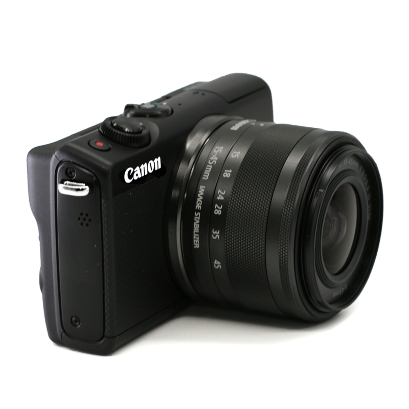 Canon EOS M100 Mirrorless Digital Camera with 1545mm EFM IS STM Lens