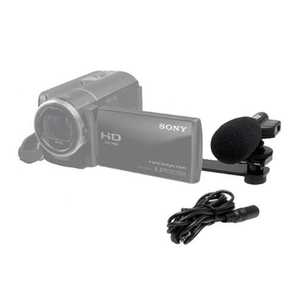 Grey I3ePro BP-CMIC1 X-Series Mini Shotgun Condenser Microphone for Panasonic Lumix DMC-FZ300K 4K Point and Shoot Camera