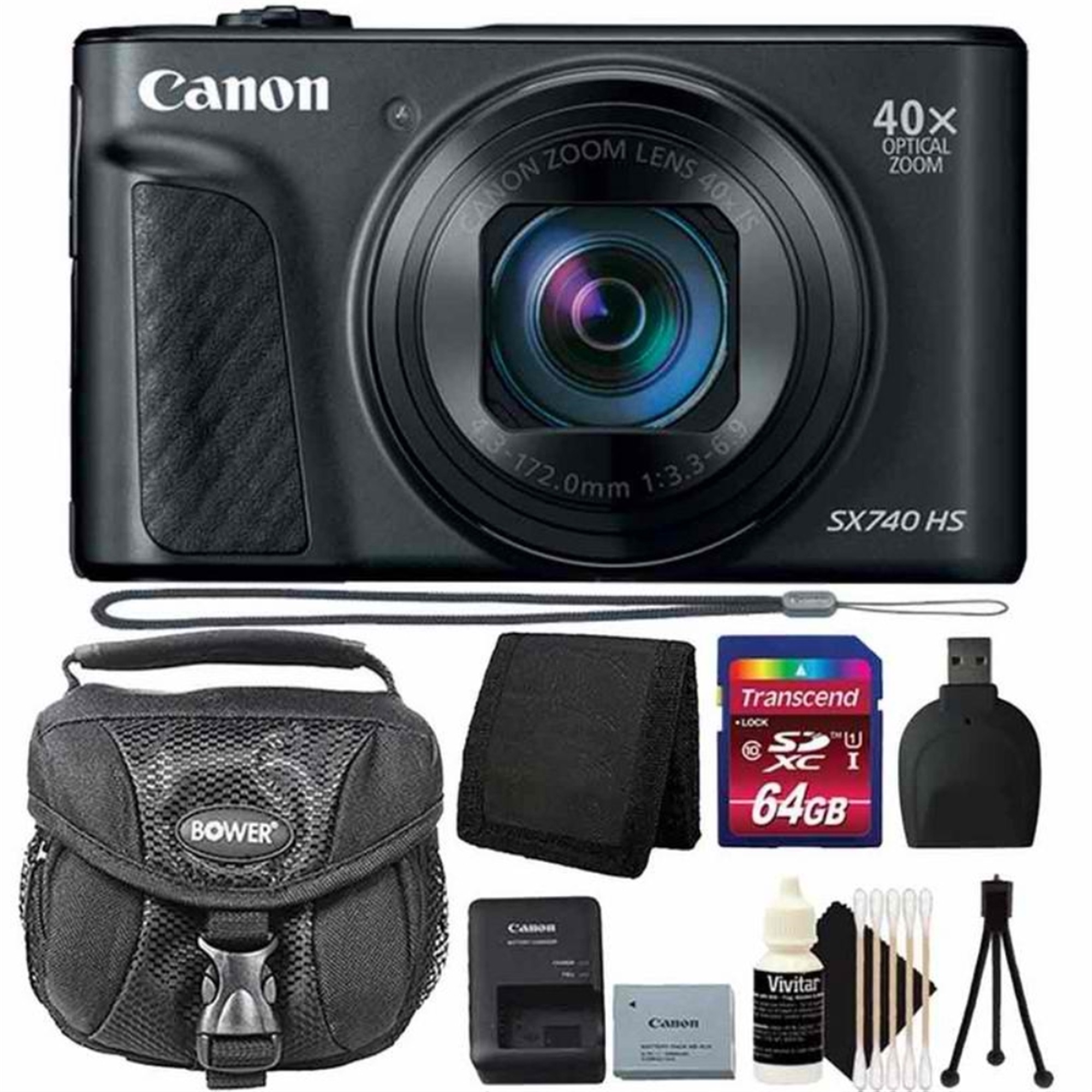 canon powershot sx740 hs black ebay