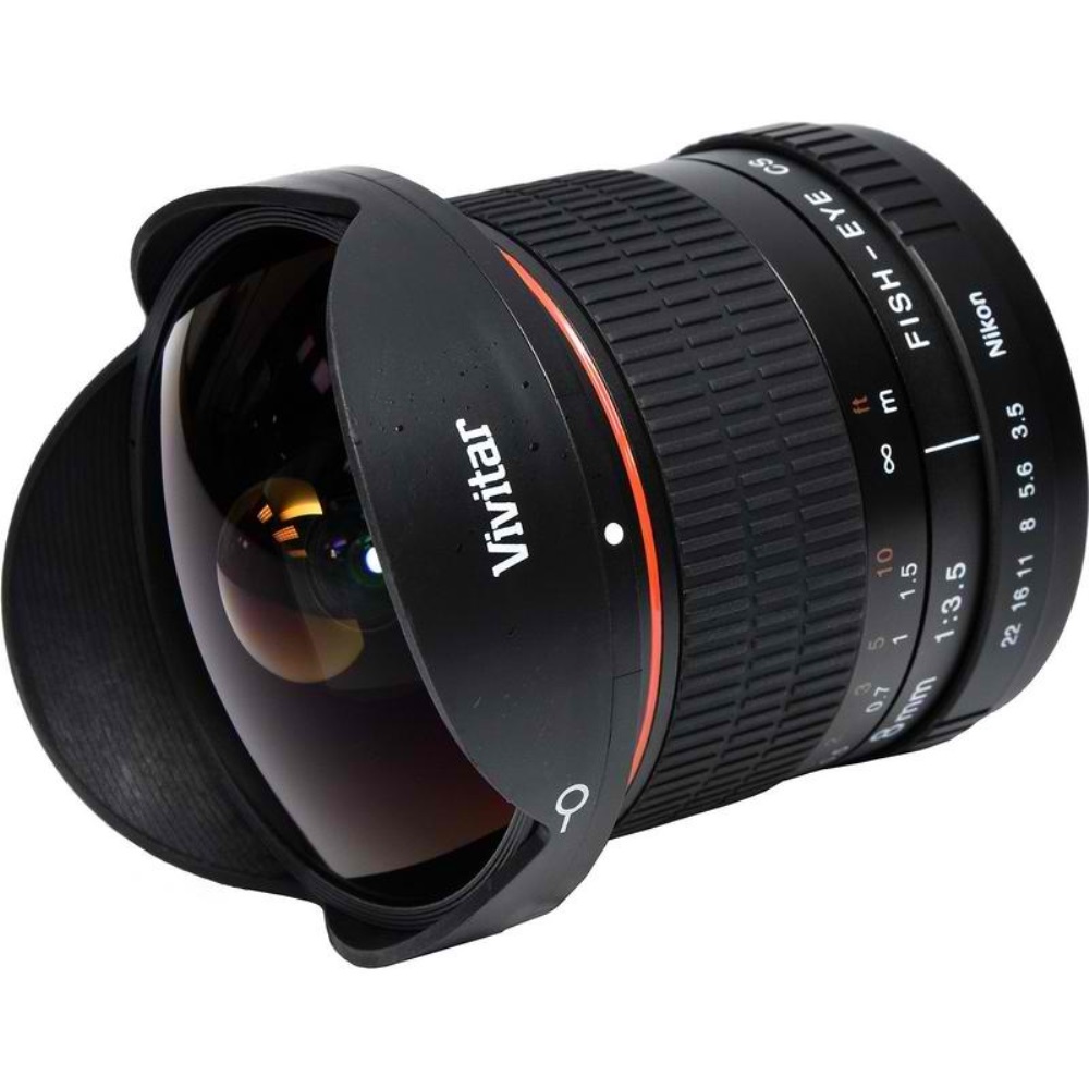 Vivitar 8mm f/3.5 Fisheye Lens (for Nikon Cameras) | eBay