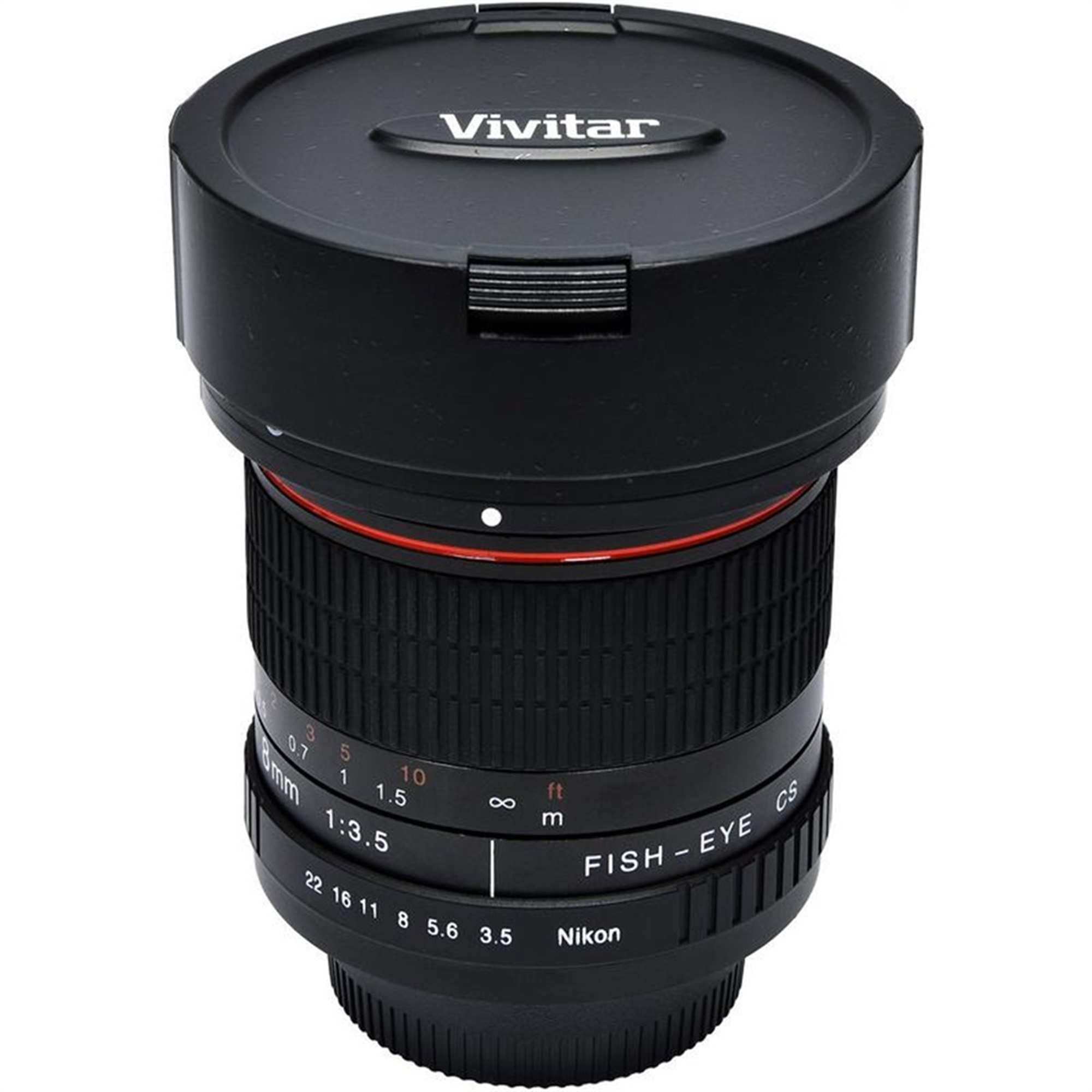 Vivitar 8mm f/3.5 HD Aspherical Fisheye Lens for Nikon SLR Cameras D3400 D3500 796376915016 eBay