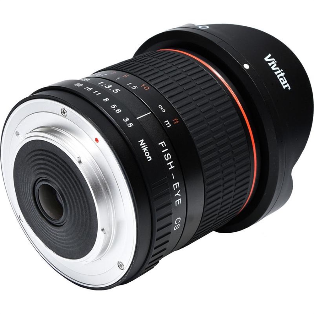 8mm Ultra-Wide f/3.5 Fisheye Lens for Canon Rebel T6 T6i T6s T7i 70D