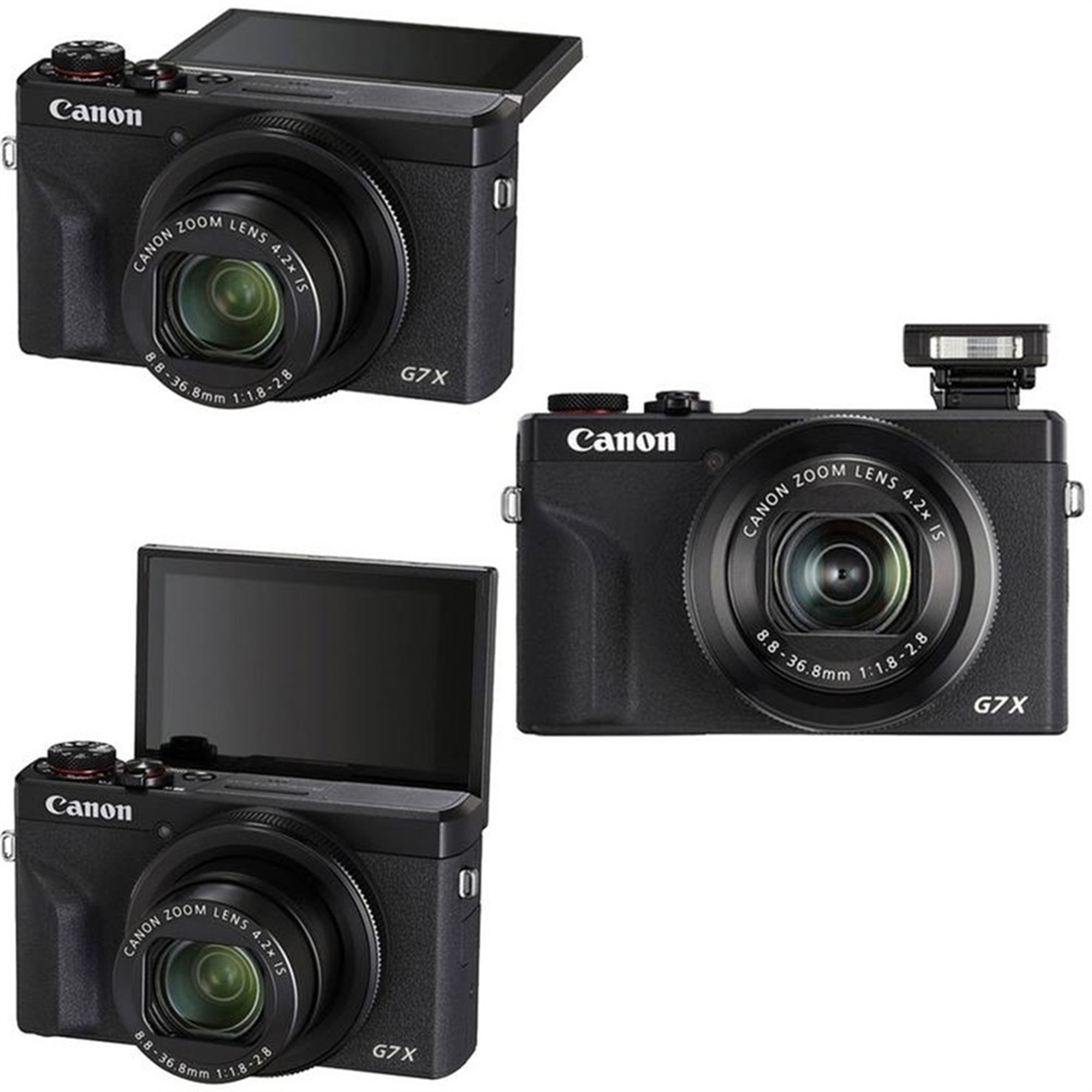 Canon PowerShot G7 X Mark III Digital Camera Black Ultimate Accessory ...