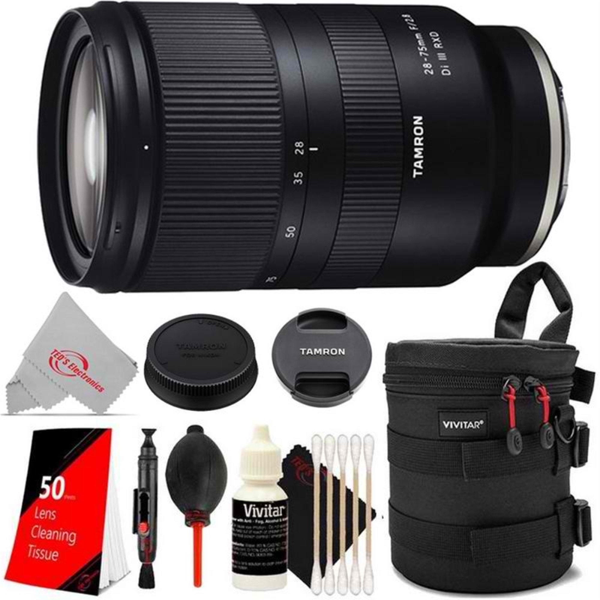 Tamron 28 75mm F 2 8 Di Iii Rxd Lens For Sony E Lens Accessory Kit Ebay