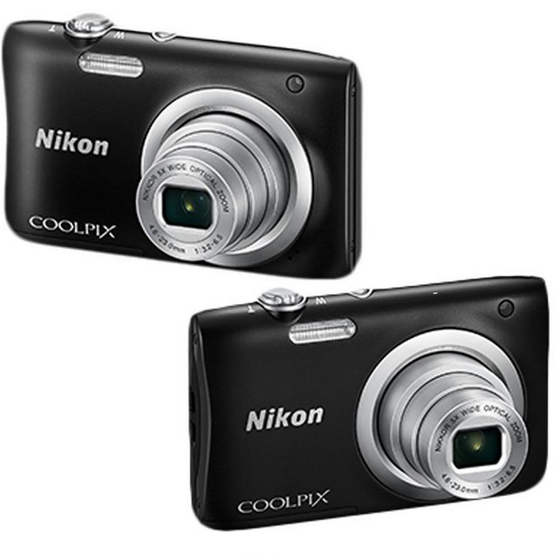 Nikon Coolpix A100 20MP Digital Camera (Black) 18208948543 eBay