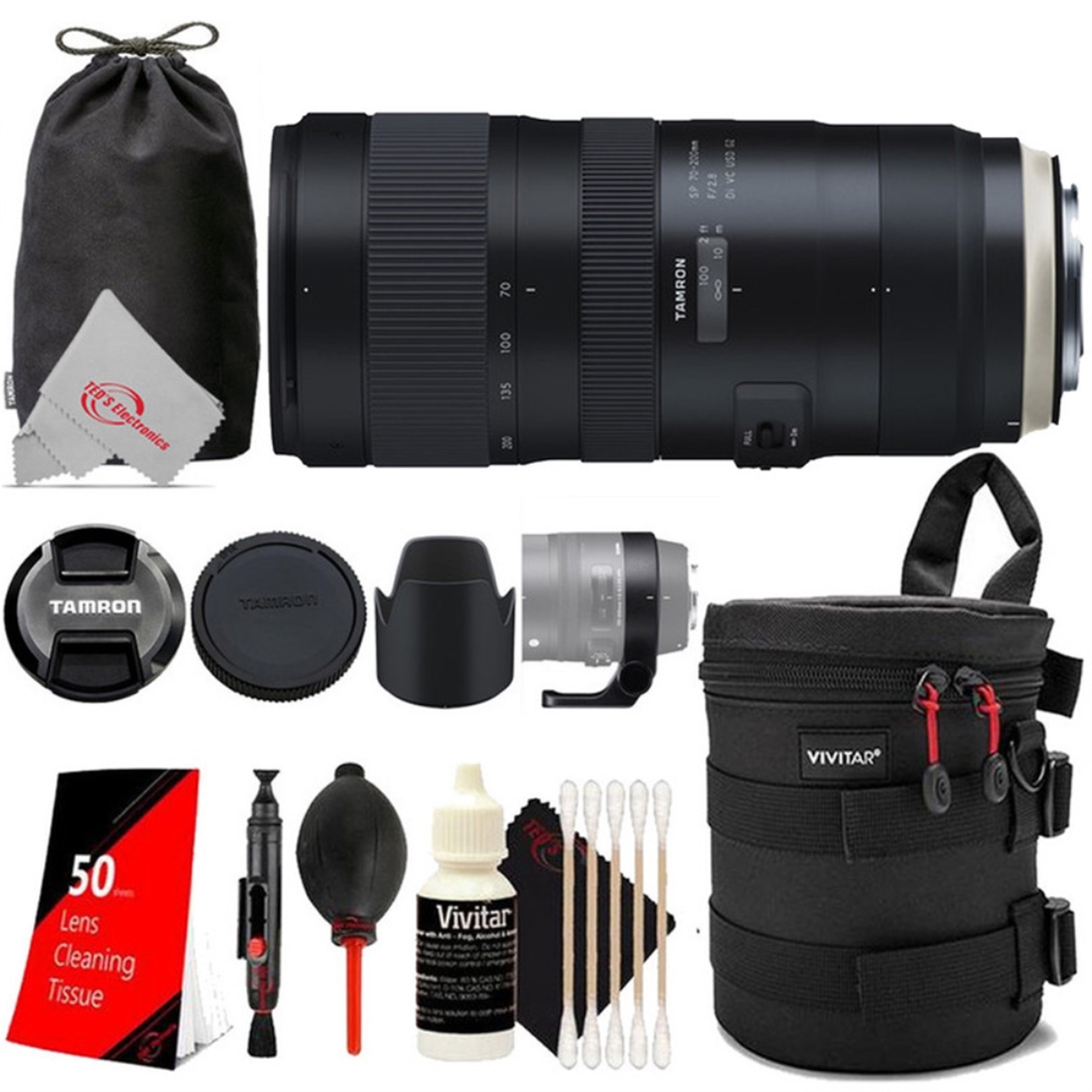 Tamron Sp 70 0mm F 2 8 Di Vc Usd G2 Lens For Canon Ef Cameras Accessory Kit Ebay