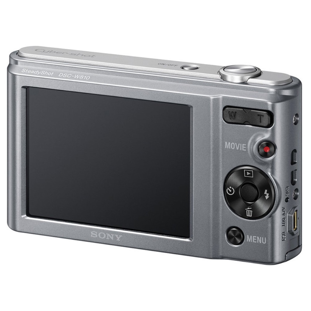 Sony Cyber-shot DSC-W810 20.1MP Digital Camera Silver 796376925503 | eBay