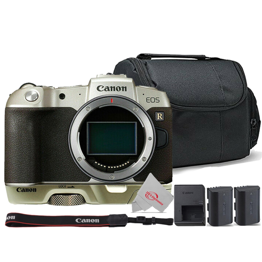 Canon EOS RP Mirrorless Digital Camera Body Gold + Camera Case and