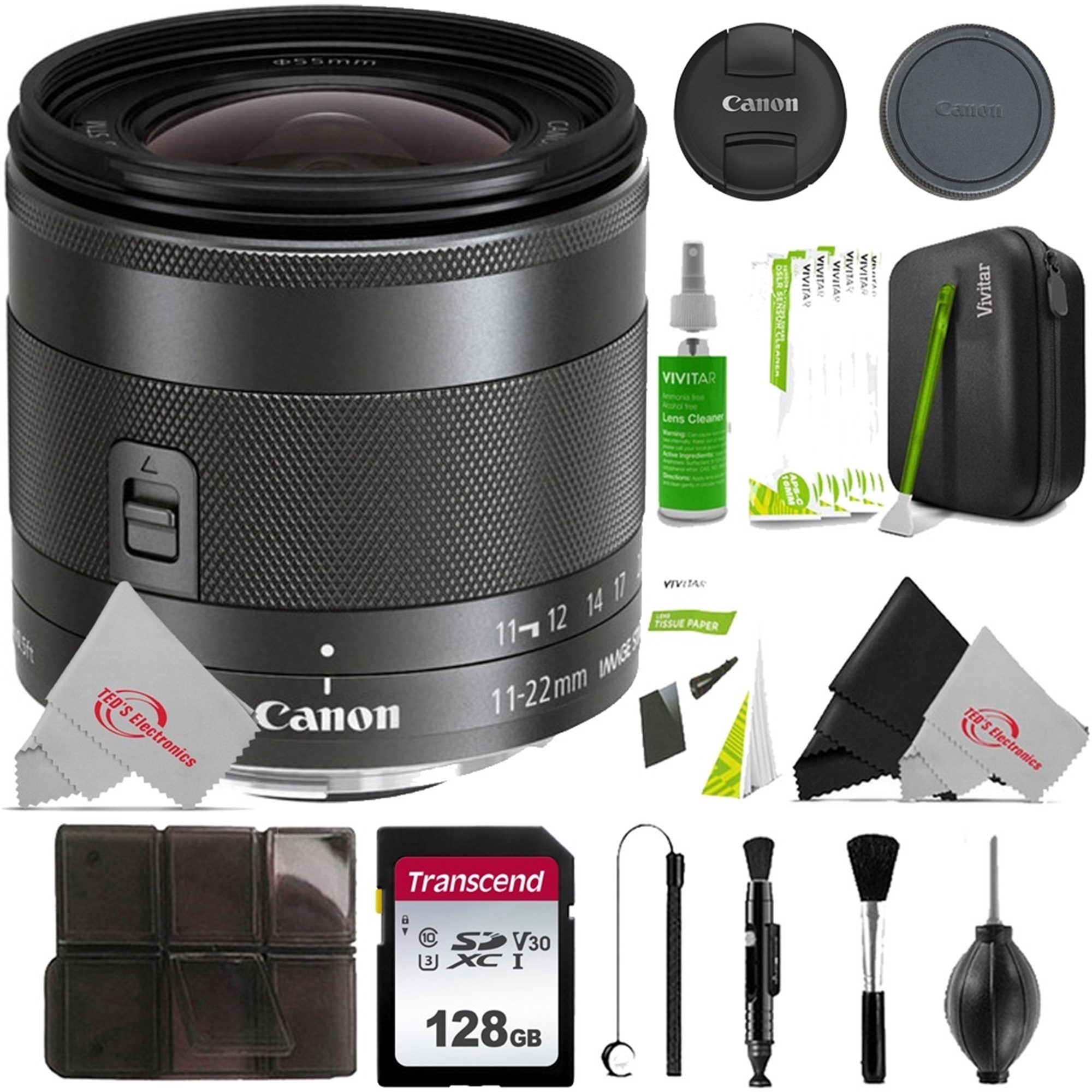 Canon Ef M 11 22mm F 4 5 6 Is Stm Lens Professional Cleaning Kit Ebay