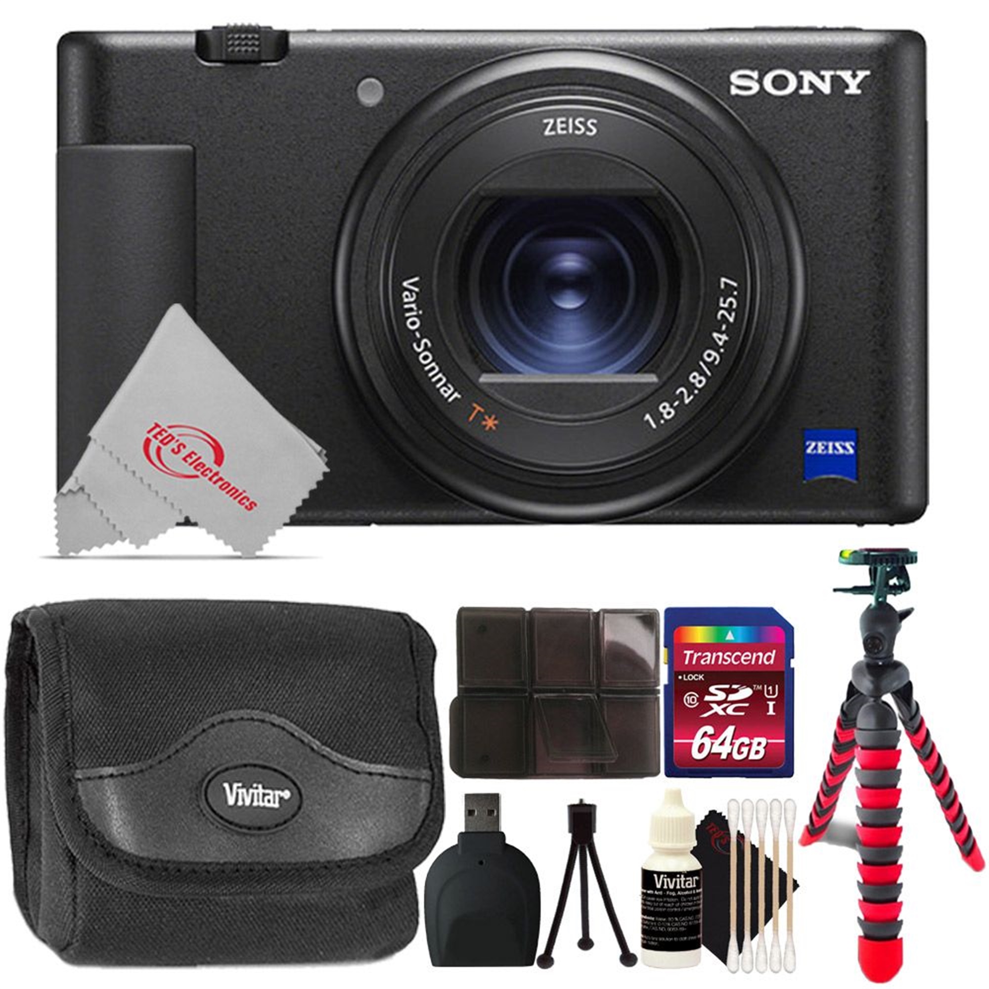 Sony ZV1 20.1MP Digital Camera (Black) + Essential Accessory Kit eBay