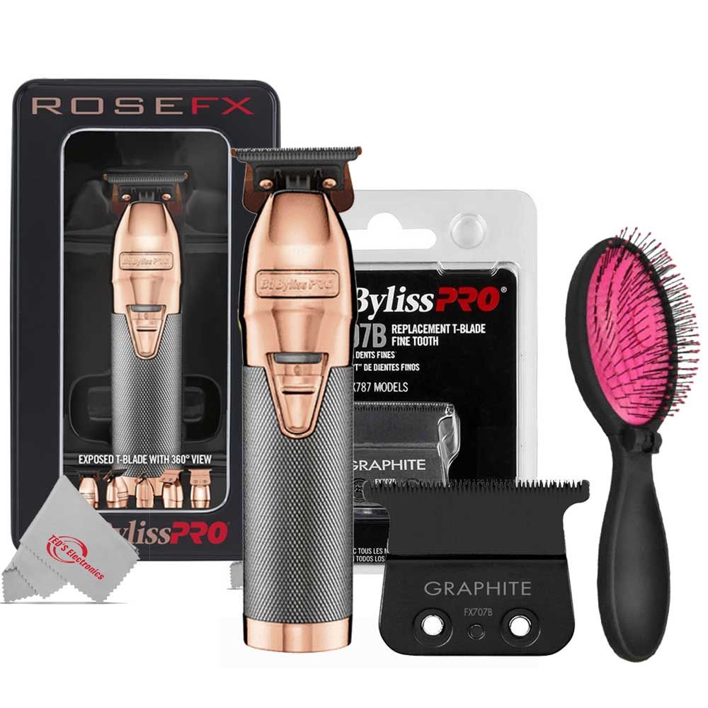 Babyliss BaByliss PRO FX Skeleton Cordless Trimmer (Rose Gold) with T