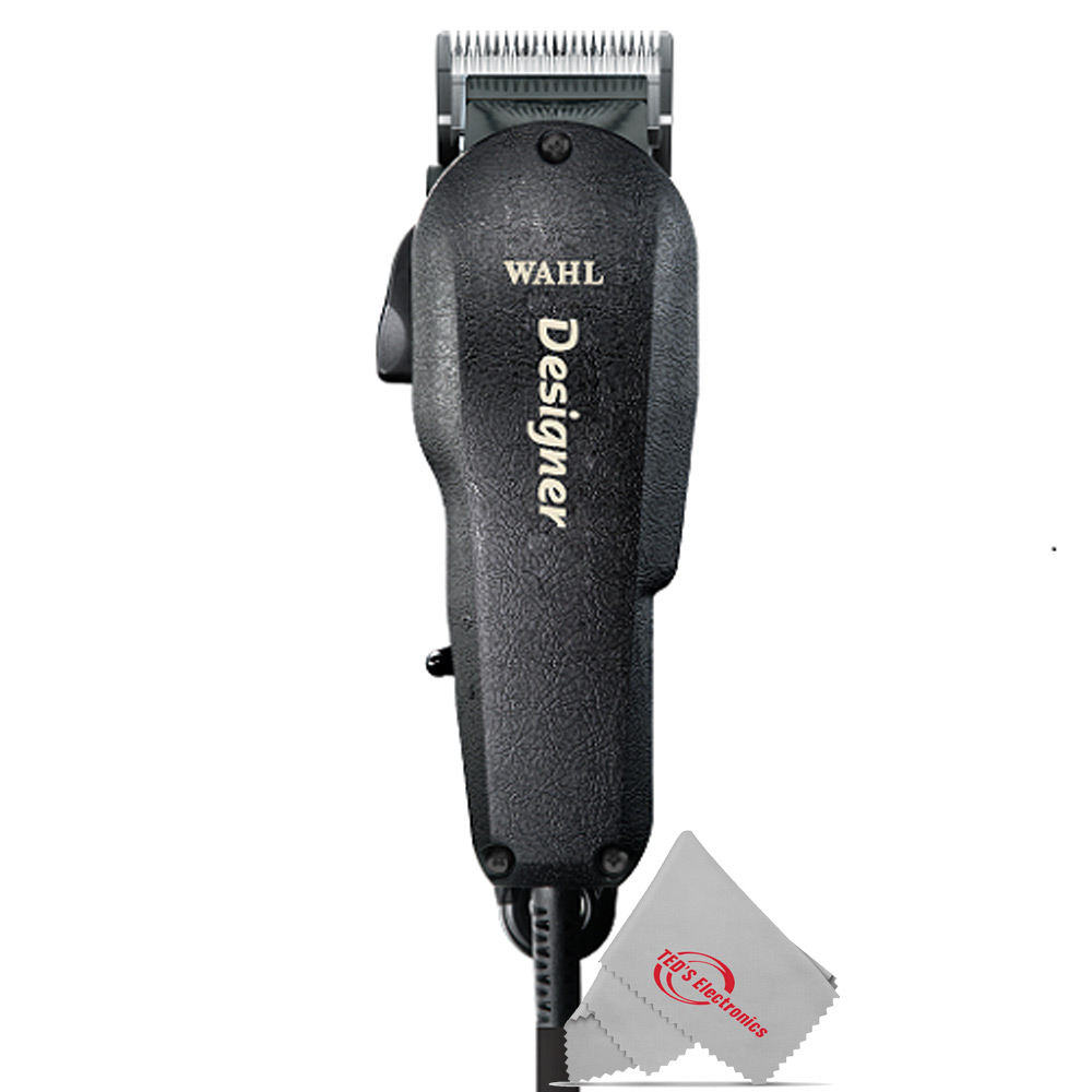 Wahl 8355400 Designer Professional Vibrator Clipper Black W/6 Cutting